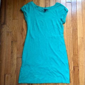 Banana Republic Factory Teal Shirt Dress